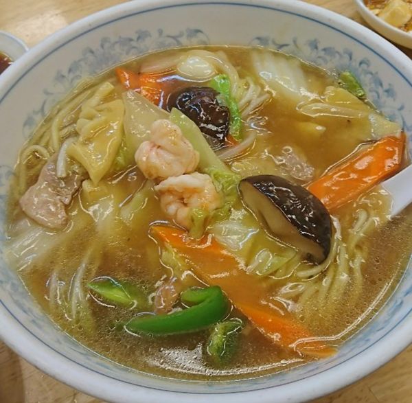 「うまにラーメン」@ぎょうざの満洲 狭山市駅店の写真