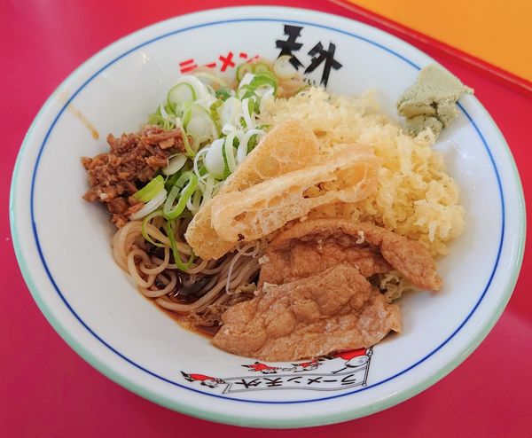 「冷やしたぬき中華」@ラーメン天外 長良店の写真