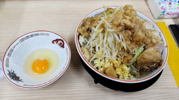 「小豚ラーメン(豚入りと麺少なめ ７割)」@ラーメン 豚スタの写真