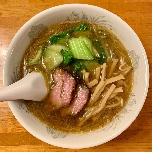 「炒葱麺(ネギソバ)セット」@GOMAの写真