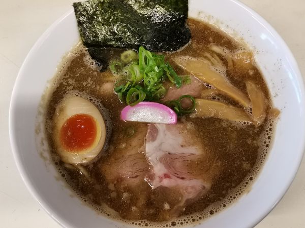 「濃厚伊吹そば」@讃岐らぁ麺 伊吹いりこセンターの写真