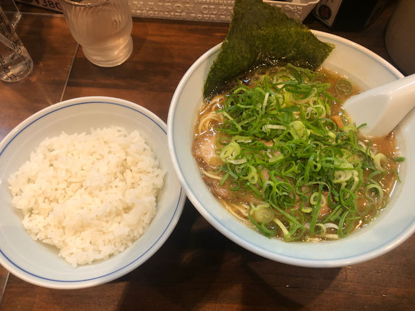 「中華そば ねぎまし (900円)」@中華そば むらさき山の写真