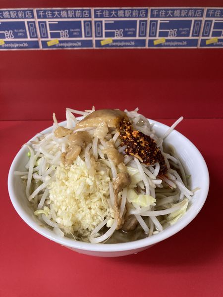 「小ラーメン」@ラーメン二郎 千住大橋駅前店の写真