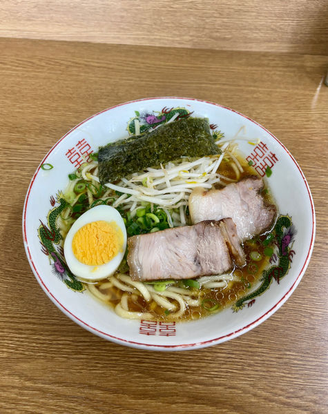「ラーメン（560円）」@二代目おかだラーメンの写真