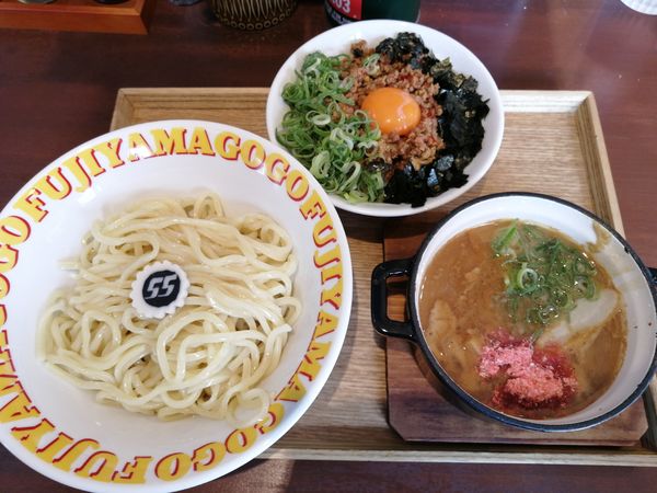 「55丼セット(エビつけ麺＋台湾丼)」@フジヤマ55 春日井店の写真