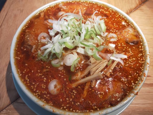「辛味中華　大」@えっちゃんラーメン。 田町店の写真