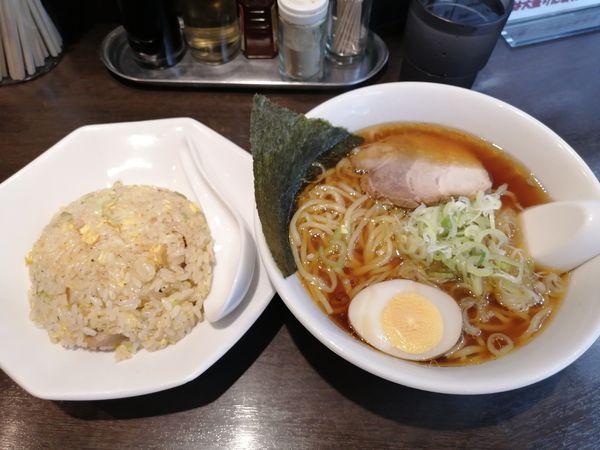 「ラーメンセット　　950円」@香味の写真