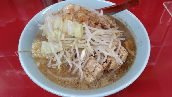 「小ラーメン 豚入り」@ぬ〜どる専門店 バカみたいに愛してたの写真