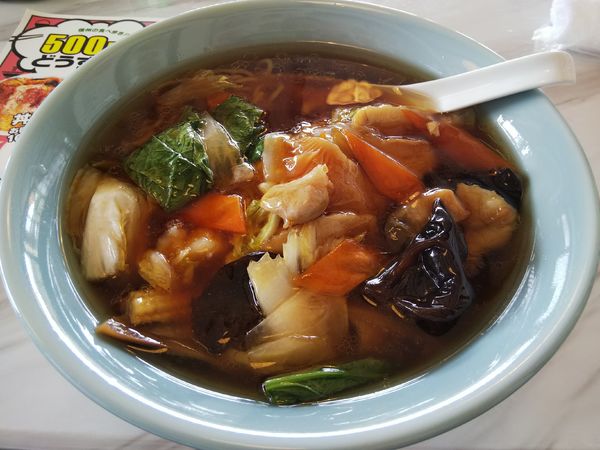 「五目ラーメン　※クーポンで５００円」@中華料理 萬客の写真