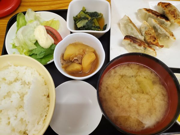 「餃子定食」@にのみや食堂の写真