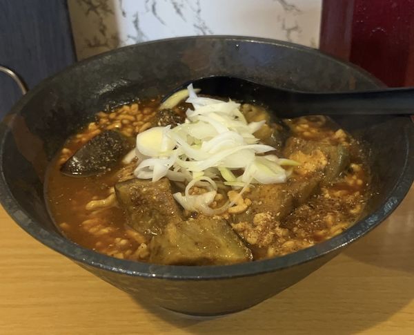 「麻婆ナスの油そば」@ラーメン大地の写真