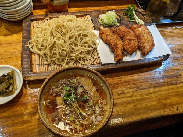 「こうようつけ麺中盛」@新高揚の写真