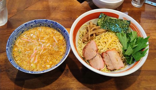 「担々ワンタンつけ(中盛)【限定】」@麺屋 悠の写真