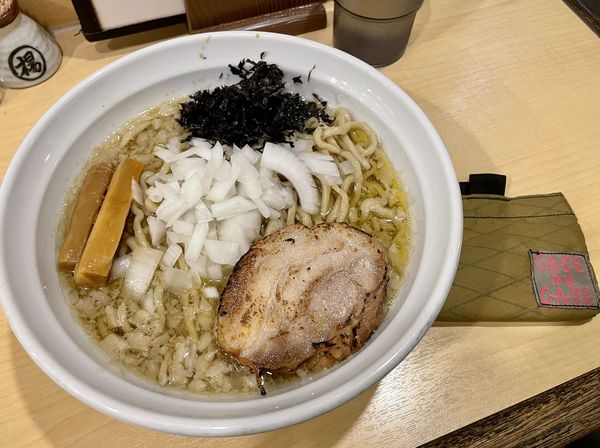 「背脂煮干そば」@淳之助製麺所の写真