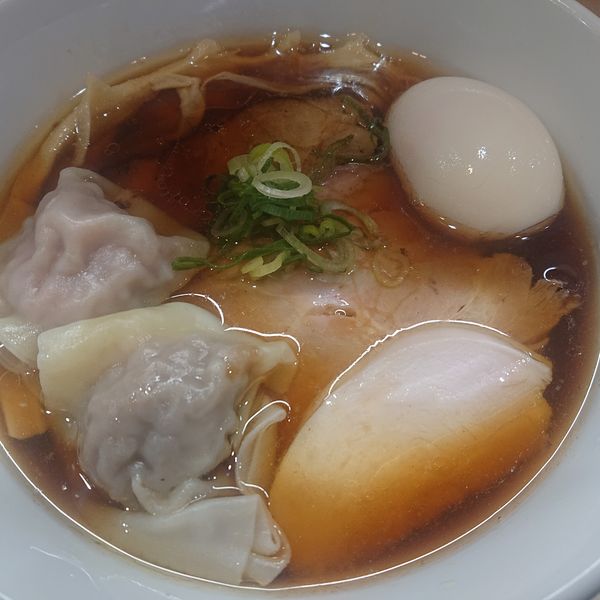 「特製中華そば1250円」@手揉み中華そば 中村の写真