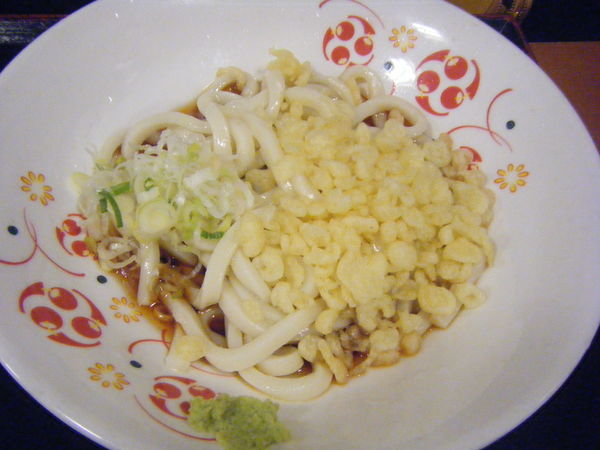 「冷やしたぬきうどん」@いろり庵きらく 高田馬場店の写真