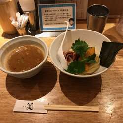 濃厚辛つけsoba(並)¥1,100