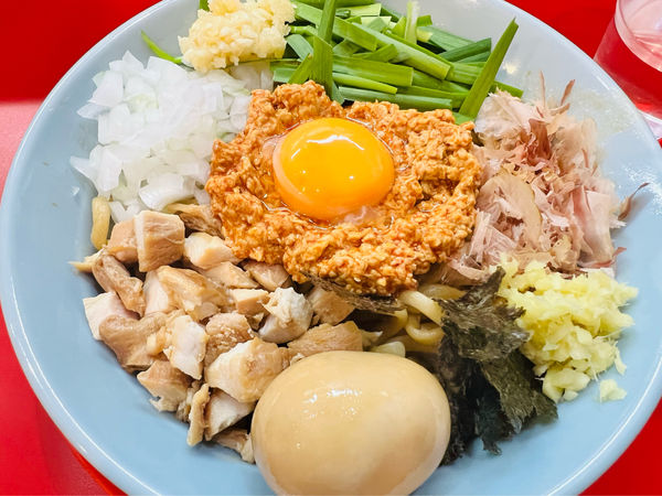 「台湾まぜそば（特盛300g）＋味玉」@自家製麺 酉の写真