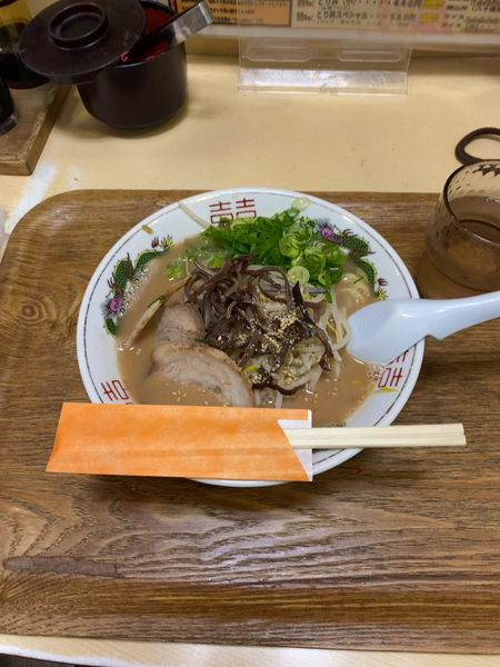 「福山豚骨ラーメン」@八十吉の写真