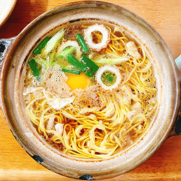 「なべ焼きラーメン 普」@橋本食堂の写真