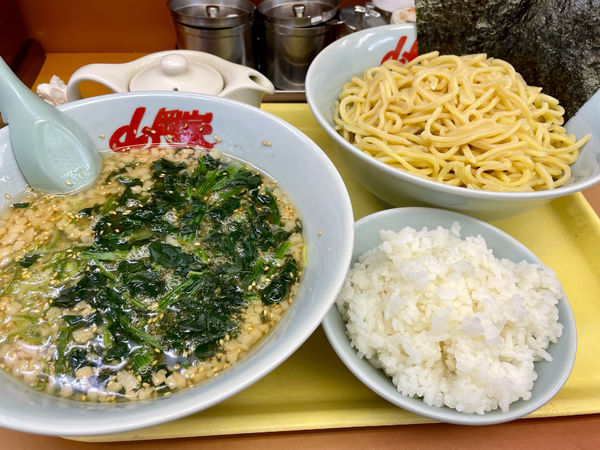 「醤油つけ麺」@ラーメン山岡家 壬生店の写真
