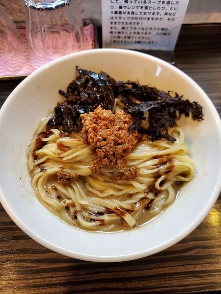 「重濃煮干まぜそば」@志奈そば 田なかの写真