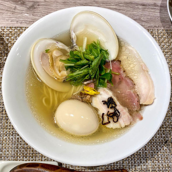 「特製地蛤中華蕎麦（塩）¥1,200」@LOKAHiの写真