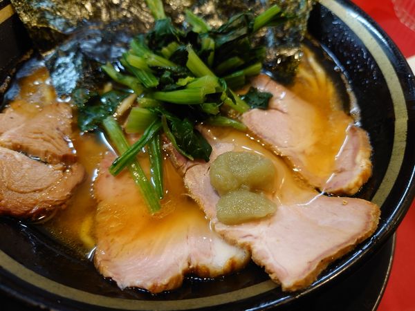 「チャーシューメン」@家系ラーメン たつ家の写真