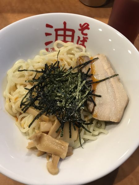 「油そば(並) ¥750」@東京麺珍亭本舗 麻布店の写真