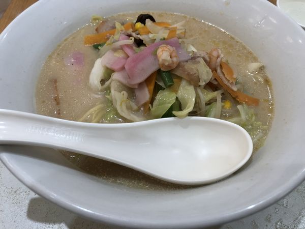 「ちゃんぽん1.5倍」@長崎ちゃんぽん リンガーハット ノクティ溝の口店の写真