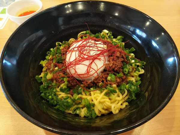 「【限定】旨辛汁なし担々麺　※麻辣油増し（無料）　※㋚券にて」@ガスト 伊那店の写真