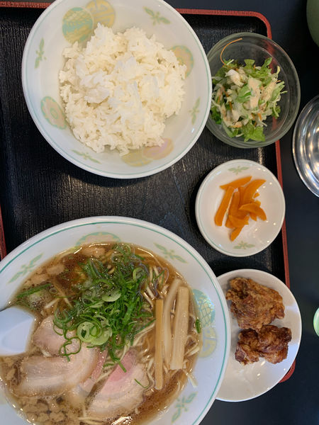 「尾道ラーメン定食 900円」@一龍の写真