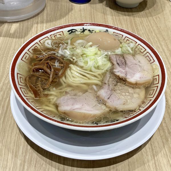 「中華そば＋味玉」@中華そば専門 田中そば店 OTEMACHI ONEの写真