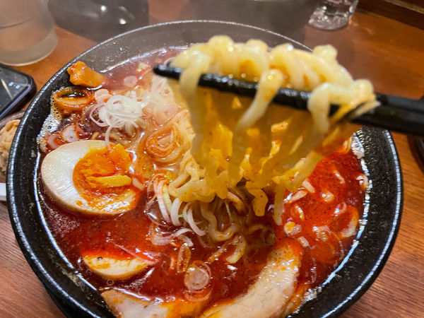 「烈火ラーメン」@烈火 庄内本店の写真