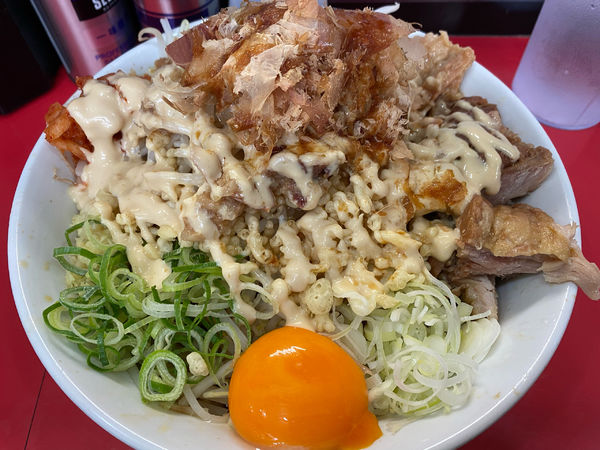 「まぜそば（300g）」@用心棒 本号の写真