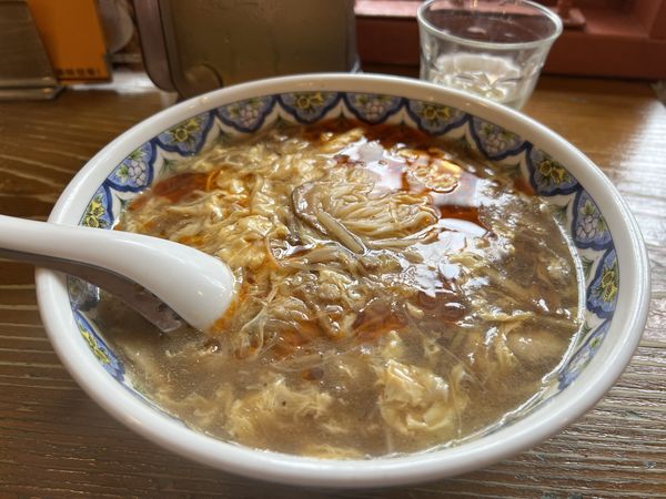「スーラータンメン」@中国ラーメン 揚州商人 新橋店の写真