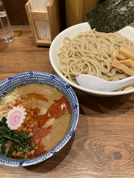 「坦々つけ麺大盛り」@舎鈴 ビーンズ武蔵浦和店の写真
