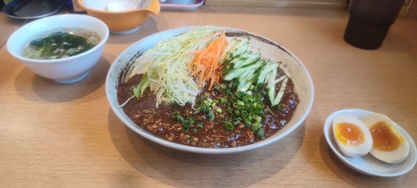 「期間限定ジャージャー麺」@らーめん処 彩蓮の写真