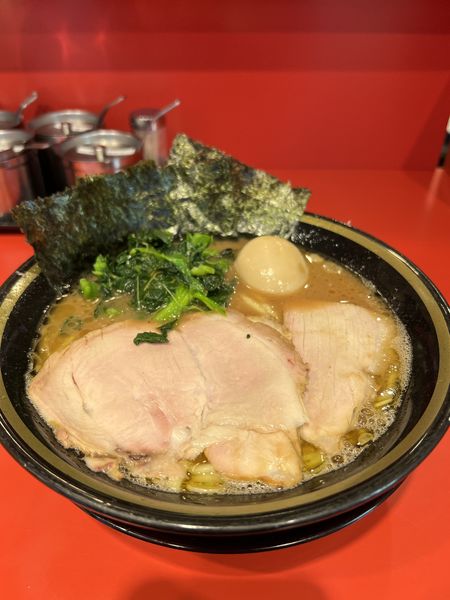 「チャーシュー麺＋味玉子」@環2家 蒲田店の写真