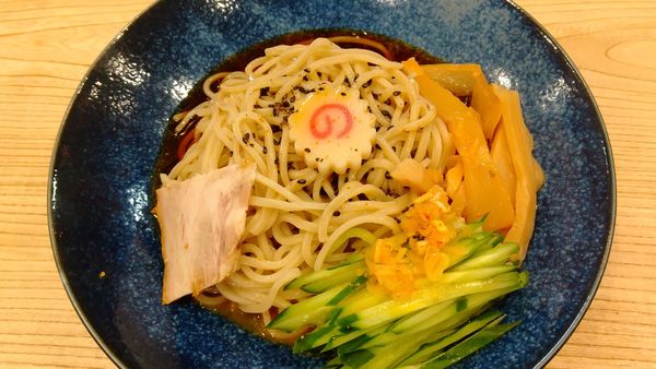 「赤星×2・メンマ皿+半熟玉子→冷やし中華(￥1,850）」@らーめん 高尾の写真