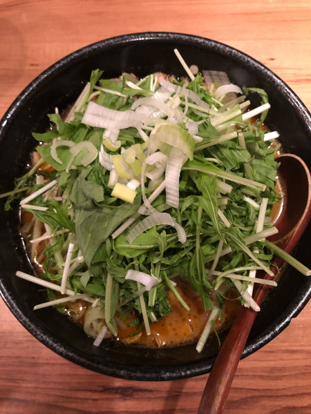 「味噌彩菜麺　辛味噌」@ジョニーヌードルの写真