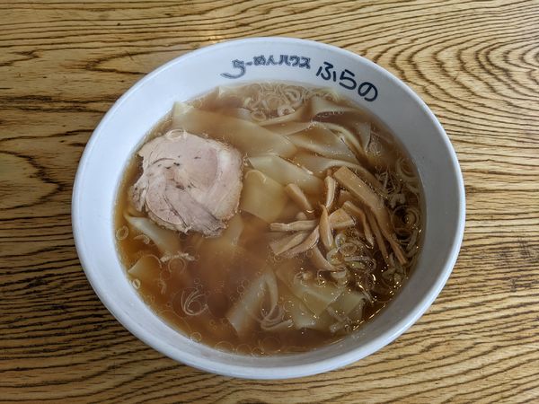 「どっきりラーメン醤油味（大盛）800円」@鳥匠 中村の写真