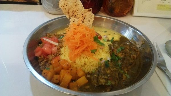 「3種盛り 1300円」@マイボンCURRYの写真