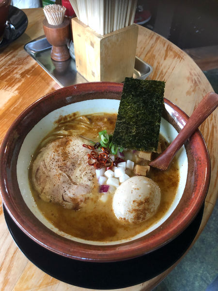 「激辛とりまみれ」@らーめん タンポポの写真