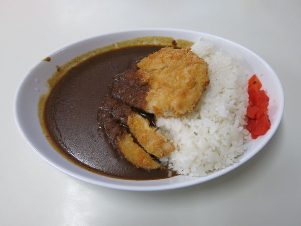 「ロースかつカレー：1000円」@西園レストランの写真