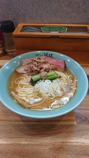 「シャモ中華そば」@仙臺自家製麺こいけ屋分店 綠栽の写真