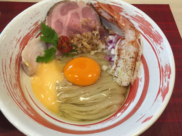 「ETM(えび、たまご、めーん)」@えびそば 緋彩の写真