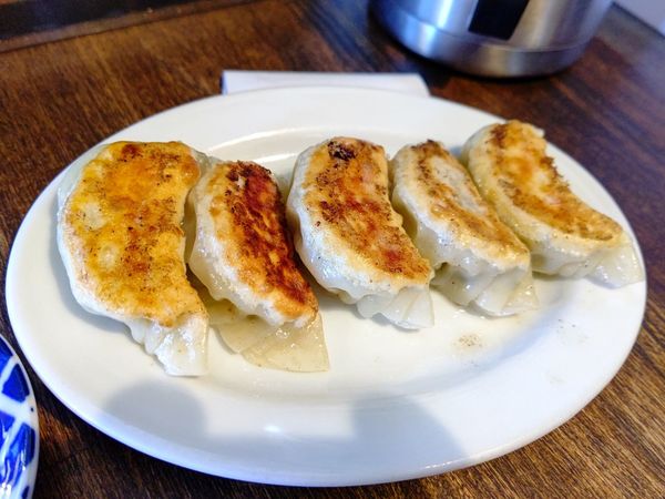 「餃子(5個)330円」@らーめん食堂HITOTSUKIの写真
