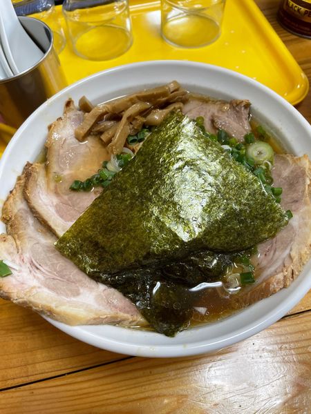 「鎌倉チャーシュー麺（麺中盛）」@鎌倉家の写真