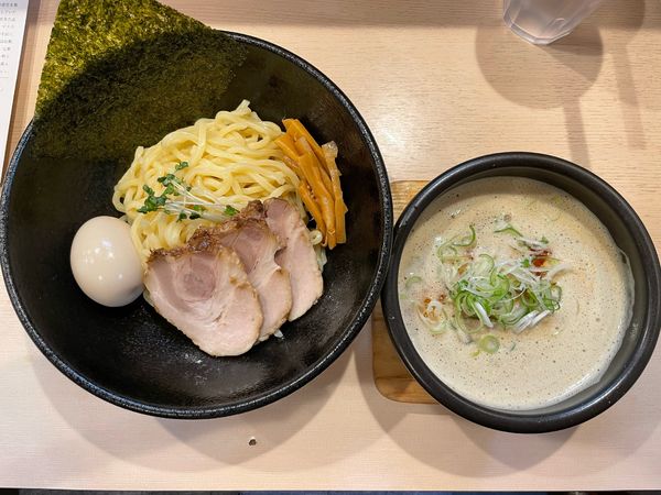 「辛いつけ麺」@麺屋 赤橙の写真